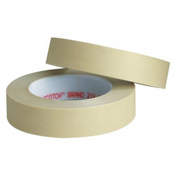 Scotch Masking Tape,1/2x60 yd.,Green,PK3 T9332183PK