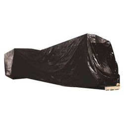 Partners Brand Poly Sheeting,10 x 100 ft.,4 Mil,Black CF410B