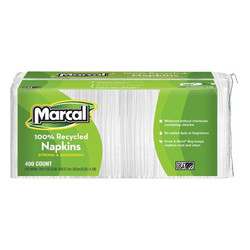 Marcal Napkins,Lunch,2400/Count,White,PK2400 6506