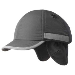 Surflex Bump Cap,Baseball,Hook-and-Loop,Black SCARAP2BLK