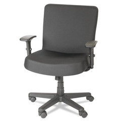Alera XL BigandTall Mid-Back Task Chair,Black CP210
