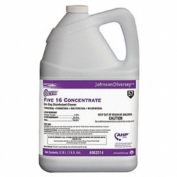 Diversey Disinfectant Cleaner,Unscented,1 gal 4963314