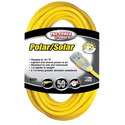 Southwire Foot Extension Cord Yellow,50 ECI1688-0002