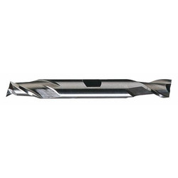 Cleveland Sq. End Mill,Double End,HSS,11/64" C33627