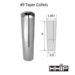 Hhip Brown/Sharpe No.9 Taper Round Collet 3/4 3900-0999