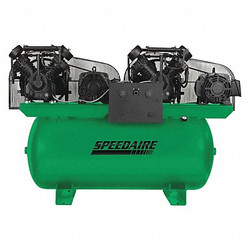Speedaire Electric Air Compressor, 10 hp, 2 Stage 35WC64