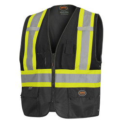 Pioneer Solid Vest,Black,Small/Medium V1021571U-S/M