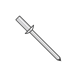 Manufacturer Varies Blind Rivets,1/8x.18-.25 CLSD,PK10000 ADAC44