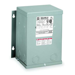 Square D Transformer,3kVA,480VAC 3S40F