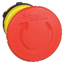 Schneider Electric Non-Illum Push Button Operator,22mm,Red ZB5AS844