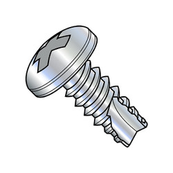 Sim Supply Anchor Screws,10-16x3/8,Phil PA,PK8000 10065PP