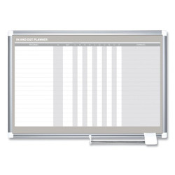 Mastervision Dry Erase Board,In-Out,36x24",White GA01110830