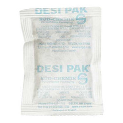 Tyvek Clay Desiccant,5 gal.,3x4x1/4",PK300 DES121