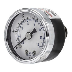 Pic Gauges Pressure Gauge,Nominal 2-1/2" Dial 102D-154G-GL