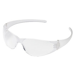 Mcr Safety Safety Glasses,Clear Lens,Spatula Temple  CK100