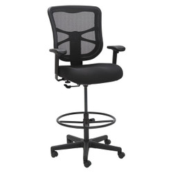 Alera Elusion Mesh Stool,33.13" Seat Height ALEEL4614
