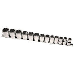K-Tool International SAE Shallow Socket Set,13 pcs. KTI-23110