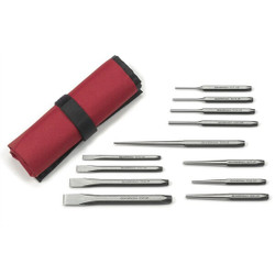 Kd Tools Punch/Chisel Set,12 pcs. 82305