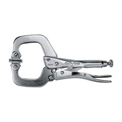 Irwin Locking C-Clamp,w/Swivel Pads 4" 165