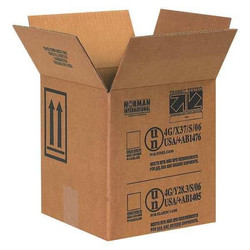 Partners Brand Paint Can Box,8 1/2x8 1/2x9 5/16",PK25 HAZ1044