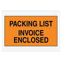 Tape Logic Envelope,Print,Packing List,7x10",PK1000 PL419