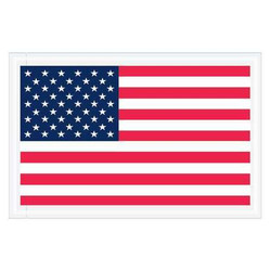 Tape Logic Envelopes,PLE,USA Flag,5 1/4x8",PK1000 PL424