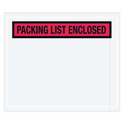 Tape Logic Envelopes,PLE,7x6",Red,PK1000 PL491