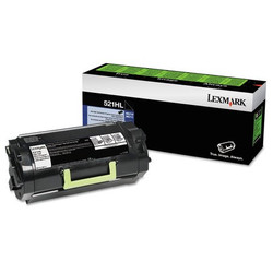 Lexmark Toner Cartridge,45000 Page-Yield,Black 52D1H0L