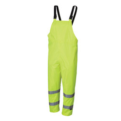 Pioneer Oxford PVC Hi Viz Rain Suit,Green,3XL V1080360U-3XL