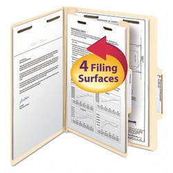 Smead Pressboard Folder,Manila,PK10 13700