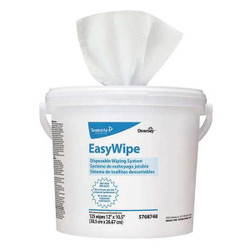 Diversey Dry Wipe Roll,10-1/2" x 12",White,PK6 5831874