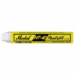 Markal Hot Surface Marker,Paint,White,4-3/4" L 81610G