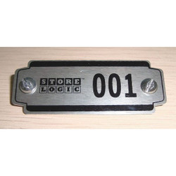 Manufacturer Varies NmbPlt 26 to 50,Slvr w/Blk Lettering 2VUW1