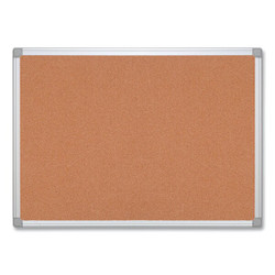 Mastervision Earth Cork Board,36 x 48,Aluminum CA051790