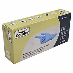 Condor Disposable Gloves,Nitrile,L,PK50 48UN22