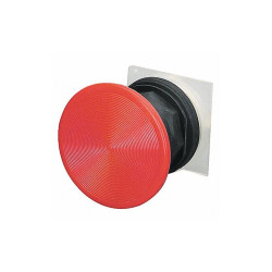 Schneider Electric Mushroom Head,30mm,Screw On,Red 9001K93R