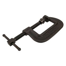 Brute-Force 100 Series C-Clamps, Sliding Pin, 2 3/8 in Throat Depth