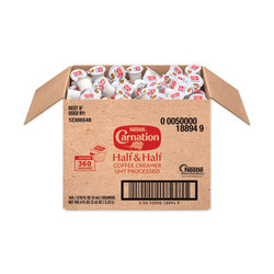 Carnation® Half and Half, 0.3 oz Mini Cups, 360/Carton 12306548