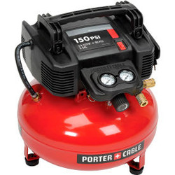 Porter Cable C2002-WK Portable Electric Air Compressor 0.8 HP 6 Gallon Pancake 2