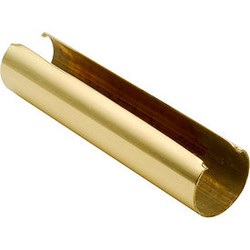 Lavi Industries Splice for 2"" Tubing Polished Brass