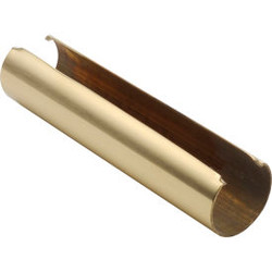 Lavi Industries Splice for 1.5"" Tubing Polished Brass