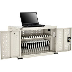 Global Industrial 16-Device Charging Cabinet for Chromebooks and Tablets Putty U