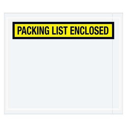 Tape Logic Envelopes,PLE,7x6",Yellow,PK1000 PL490