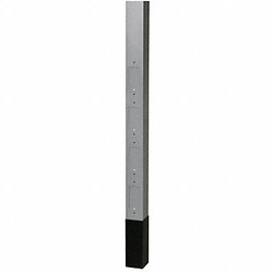 Hubbell Wiring Device-Kellems Service Pole,Gray,15 ft. 2" L,2.13" W  HBLPP15A