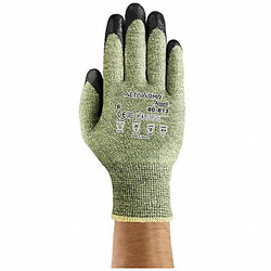 Ansell Cut Resistant Gloves,Green/Blck,Sz 10,PR 80-813