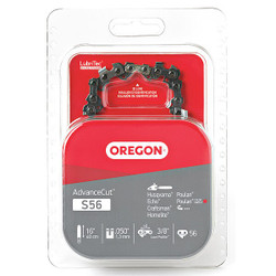Oregon Saw Chain,16 In.,.050 In.,3/8 In. Pitch S56