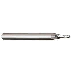 Micro 100 Sq. End Mill,Single End,Carb,0.0350" RME-035-2X