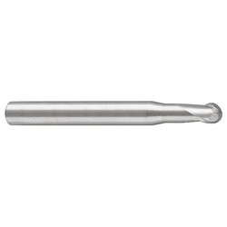 Micro 100 Ball End Mill,Single End,3.00mm,Carbide MMBM-030-15