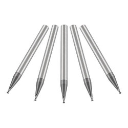 Micro 100 Sq. End Mill,Single End,Carb,0.0220" SME-022-2