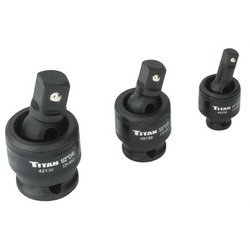 Titan Impact Socket Universal Joint Set,3 Piec TIT40160